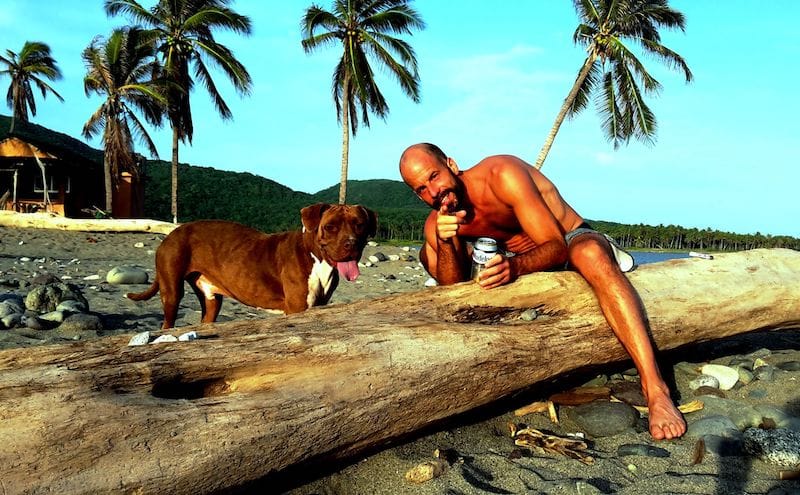 Andreas Brendt mit Hund